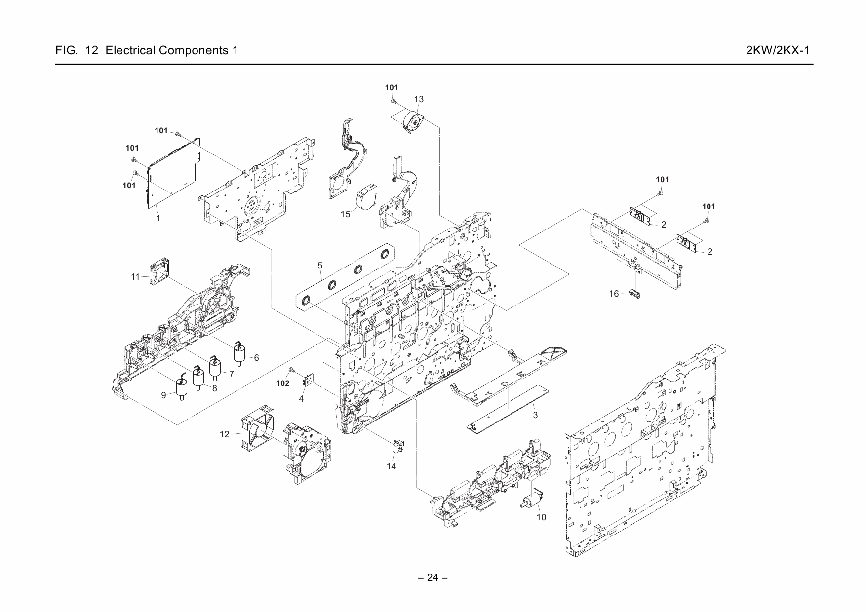 KYOCERA ColorMFP FS-C2026MFP C2126MFP Parts and Service Manual-6